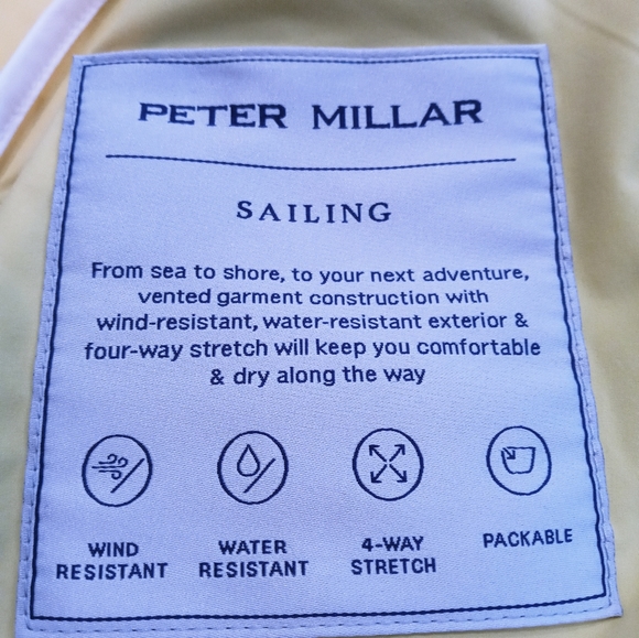 Peter Millar Crown Colorblock Vest Mens - Picture 4 of 5